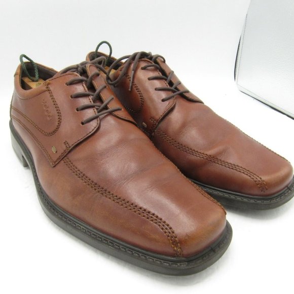 Ecco Size 11 M/EU 44 Brown Leather Oxfords R6C20 main image 7